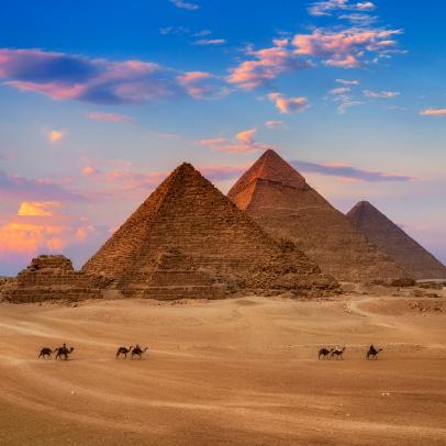 Pyramids of Giza, Cairo